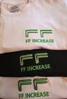 FF Increase Embroidered Unisex Pro-Club 6 Oz. Thick T-shirt Black or White